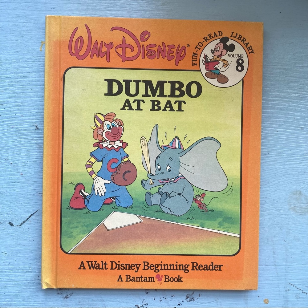 Walt Disney Dumbo at Bat Book
